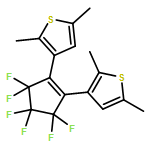 Thiophene, 3,3'-(3,3,4,4,5,5-hexafluoro-1-cyclopentene-1,2-diyl)bis[2,5-dimethyl-