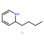 Pyridine, 2-butyl-1,2-dihydro-, lithium salt (1:1)