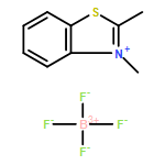 Benzothiazolium, 2,3-dimethyl-, tetrafluoroborate(1-) (1:1)