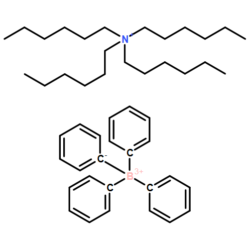1-Hexanaminium, N,N,N-trihexyl-, tetraphenylborate(1-) (1:1)