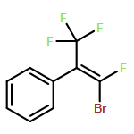 Benzene, [(1E)-2-bromo-2-fluoro-1-(trifluoromethyl)ethenyl]-
