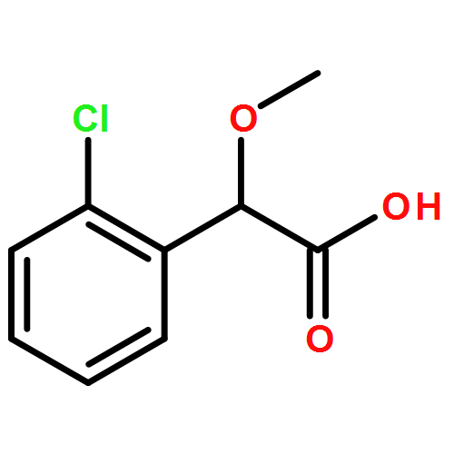 Benzeneacetic acid, 2-chloro-α-methoxy-