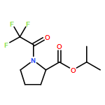 Proline, 1-(2,2,2-trifluoroacetyl)-, 1-methylethyl ester