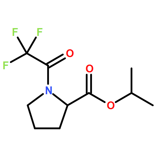 Proline, 1-(2,2,2-trifluoroacetyl)-, 1-methylethyl ester