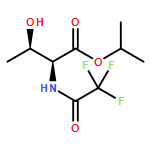 Threonine, N-(2,2,2-trifluoroacetyl)-, 1-methylethyl ester