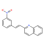 Quinoline, 2-[(1E)-2-(3-nitrophenyl)ethenyl]-