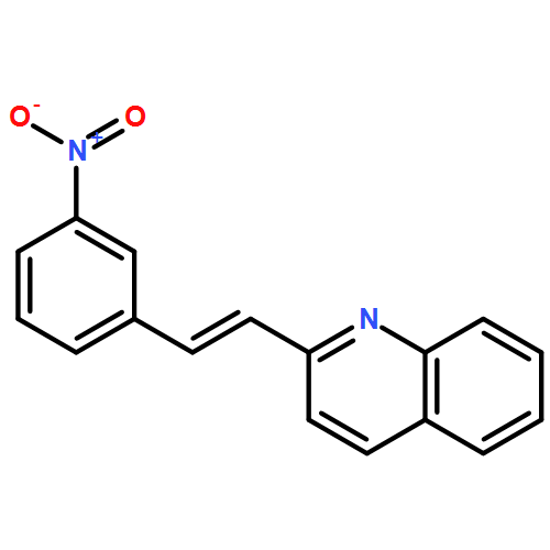 Quinoline, 2-[(1E)-2-(3-nitrophenyl)ethenyl]-