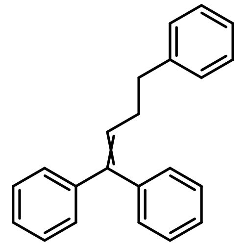Benzene, 1,1',1''-(3-buten-1-yl-4-ylidene)tris- (9CI)