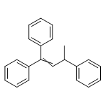 Benzene, 1,1',1''-(1-methyl-2-propen-1-yl-3-ylidene)tris-