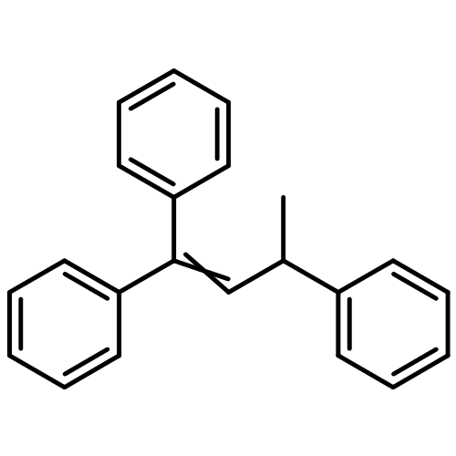 Benzene, 1,1',1''-(1-methyl-2-propen-1-yl-3-ylidene)tris-