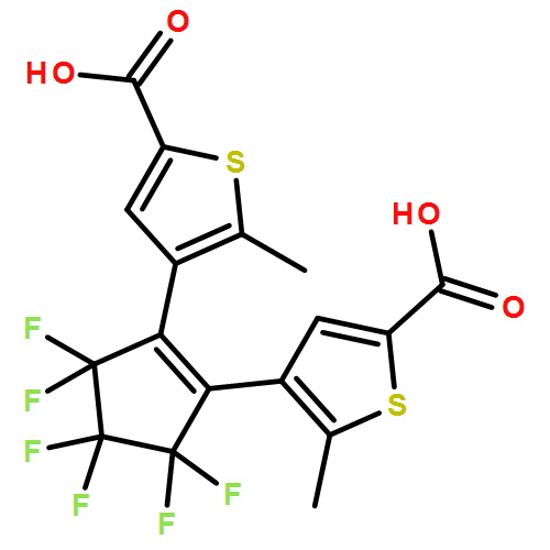 2-Thiophenecarboxylic acid, 4,4'-(3,3,4,4,5,5-hexafluoro-1-cyclopentene-1,2-diyl)bis[5-methyl-