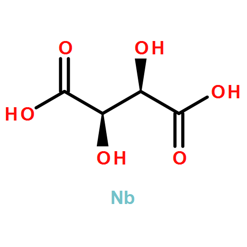 Butanedioic acid, 2,3-dihydroxy- (2R,3R)-, niobium salt (1:?)