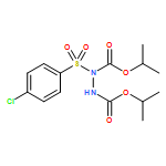 1,2-Hydrazinedicarboxylic acid, 1-[(4-chlorophenyl)sulfonyl]-, 1,2-bis(1-methylethyl) ester