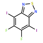 2,1,3-Benzothiadiazole, 5,6-difluoro-4,7-diiodo-
