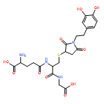 Glycine, L-γ-glutamyl-S-[1-[2-(3,4-dihydroxyphenyl)ethyl]-2,5-dioxo-3-pyrrolidinyl]-L-cysteinyl-