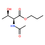 L-Threonine, N-acetyl-, propyl ester