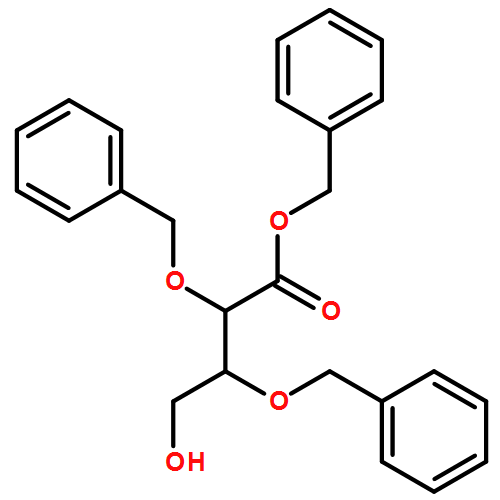 Butanoic acid, 4-hydroxy-2,3-bis(phenylmethoxy)-, phenylmethyl ester, (2R,3R)-