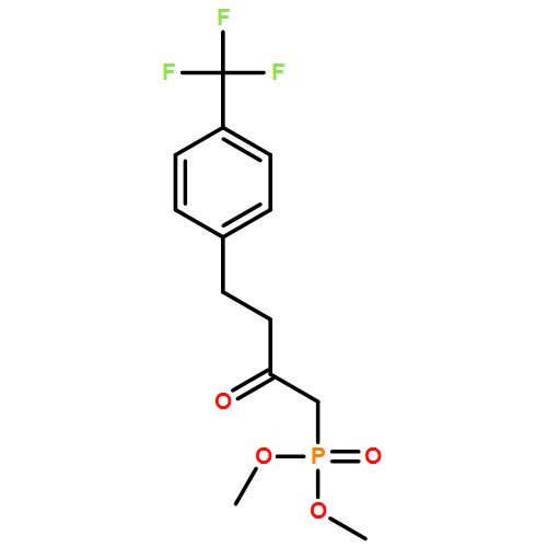 Phosphonic acid, P-[2-oxo-4-[4-(trifluoromethyl)phenyl]butyl]-, dimethyl ester