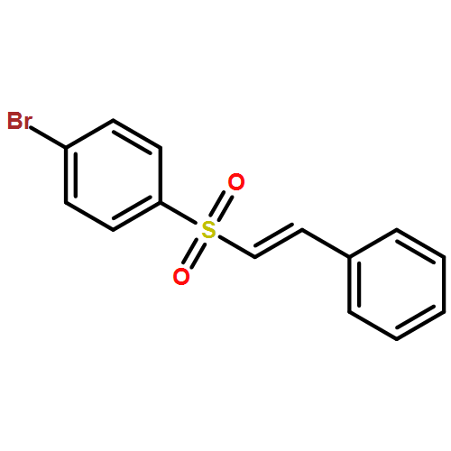 Benzene, 1-bromo-4-[[(1E)-2-phenylethenyl]sulfonyl]-