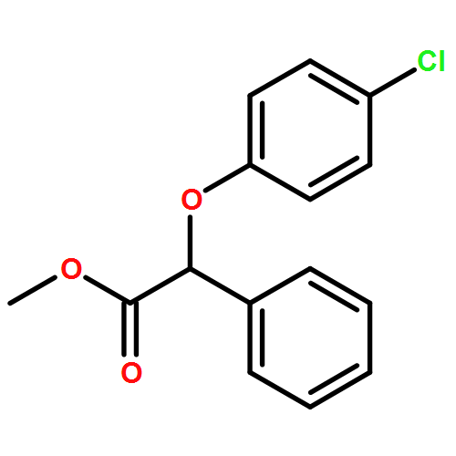 Benzeneacetic acid, α-(4-chlorophenoxy)-, methyl ester