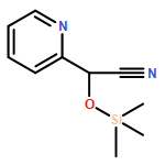 2-Pyridineacetonitrile, α-[(trimethylsilyl)oxy]-