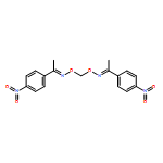 Ethanone, 1-(4-nitrophenyl)-, 1,1'-(O,O'-methylenedioxime)