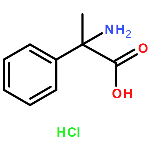 Benzeneacetic acid, α-amino-α-methyl-, hydrochloride (1:1)