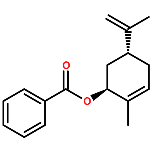 2-Cyclohexen-1-ol, 2-methyl-5-(1-methylethenyl)-, 1-benzoate, (1R,5S)-rel-