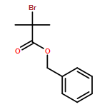 Propanoic acid, 2-bromo-2-methyl-, phenylmethyl ester