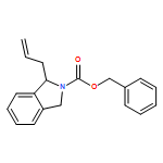 2H-Isoindole-2-carboxylic acid, 1,3-dihydro-1-(2-propen-1-yl)-, phenylmethyl ester