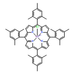 Chloro[5,10,15,20-tetramesitylporphyrinato(2-)-κ2n21,n23]manganese