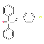 Phosphine oxide, [(1Z)-2-(4-chlorophenyl)ethenyl]diphenyl-