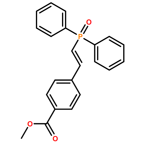 Benzoic acid, 4-[(1Z)-2-(diphenylphosphinyl)ethenyl]-, methyl ester
