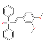 Phosphine oxide, [(1E)-2-(3,4-dimethoxyphenyl)ethenyl]diphenyl-