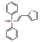 Phosphine oxide, diphenyl[(1Z)-2-(2-thienyl)ethenyl]-