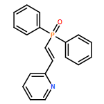 Pyridine, 2-[(1Z)-2-(diphenylphosphinyl)ethenyl]-