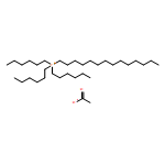 phosphonium, trihexyltetradecyl- acetate (1:1)