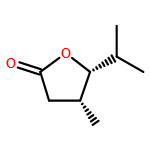 2(3H)-Furanone, dihydro-4-methyl-5-(1-methylethyl)-, (4R,5R)-rel-