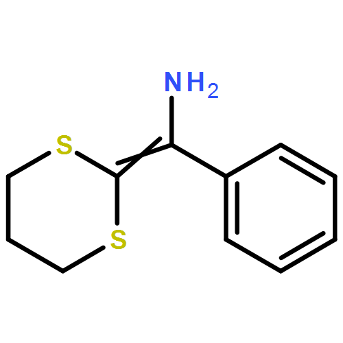 Benzenemethanamine, α-1,3-dithian-2-ylidene-