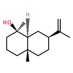 1-Naphthalenol, decahydro-1,4a-dimethyl-7-(1-methylethenyl)-, [1R-(1α,4aα,7α,8aβ)]- (9CI)