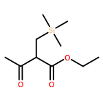 Butanoic acid, 3-oxo-2-[(trimethylsilyl)methyl]-, ethyl ester