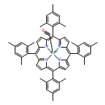 Ruthenium, carbonyl[5,10,15,20-tetrakis(2,4,6-trimethylphenyl)-21H,23H-porphinato(2-)-κN21,κN22,κN23,κN24]-, (SP-5-31)-