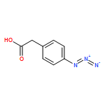 Benzeneacetic acid, 4-azido-