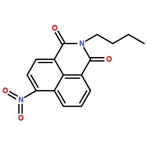 1H-BENZ[DE]ISOQUINOLINE-1,3(2H)-DIONE, 2-BUTYL-6-NITRO-