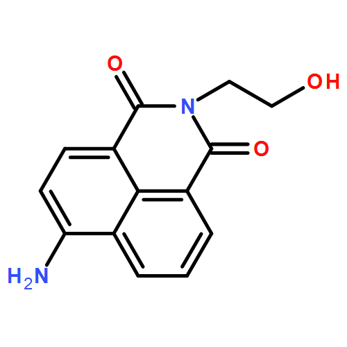 1H-BENZ[DE]ISOQUINOLINE-1,3(2H)-DIONE, 6-AMINO-2-(2-HYDROXYETHYL)-