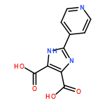 1H-Imidazole-4,5-dicarboxylic acid, 2-(4-pyridinyl)-