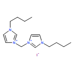 1H-IMIDAZOLIUM, 1,1'-METHYLENEBIS[3-BUTYL-, DIIODIDE