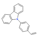 9H-Carbazole, 9-(4-ethenylphenyl)-