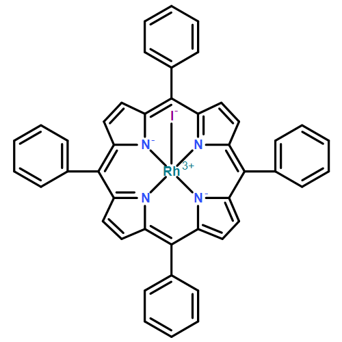 Rhodium, iodo[5,10,15,20-tetraphenyl-21H,23H-porphinato(2-)-κN21,κN22,κN23,κN24]-, (SP-5-12)-