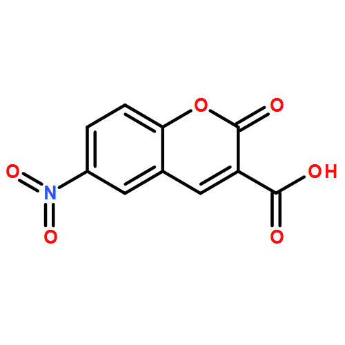 2H-1-Benzopyran-3-carboxylicacid, 6-nitro-2-oxo-